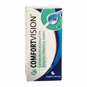 ComfortVision Gotas Oftálmicas con Carboximetilcelulosa 0.5% – Lubricación y Alivio para Ojos Seco