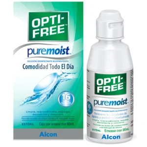 Solución Multipropósito OPTI-FREE PureMoist 90ml